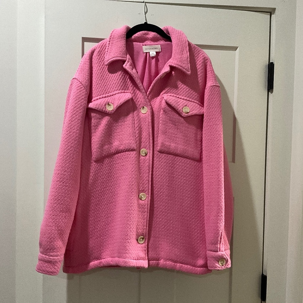 Outerknown Pink Jacket Medium - image 1